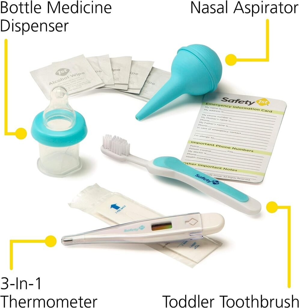 Safety 1st Deluxe 25-Piece Baby Healthcare and Grooming Kit